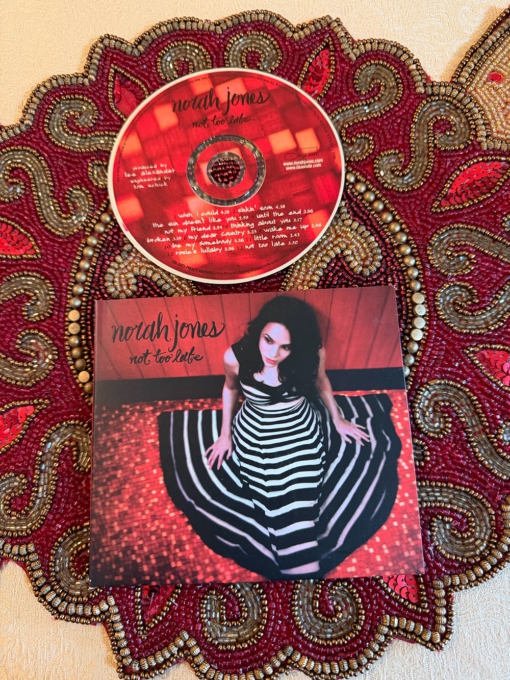 Norah Jones "Not Too Late" used CD